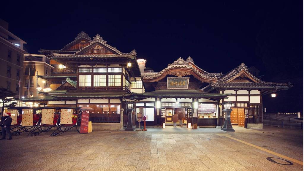 动画电影神隐少女的取景地~松山市道後温泉