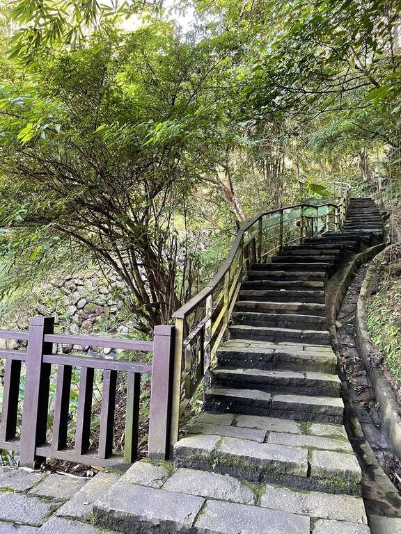 糶米古道步道，登山好去處(圖片來源：臺北市政府工務局大地工程處)