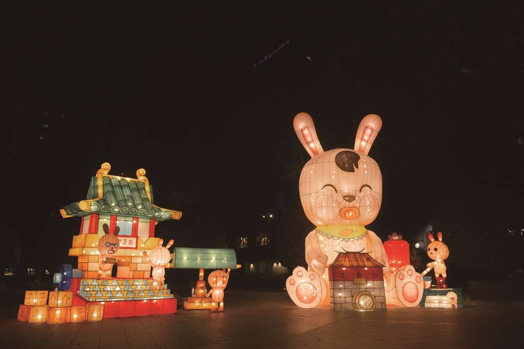 中正灯区　玩聚中正（图／台北市政府）