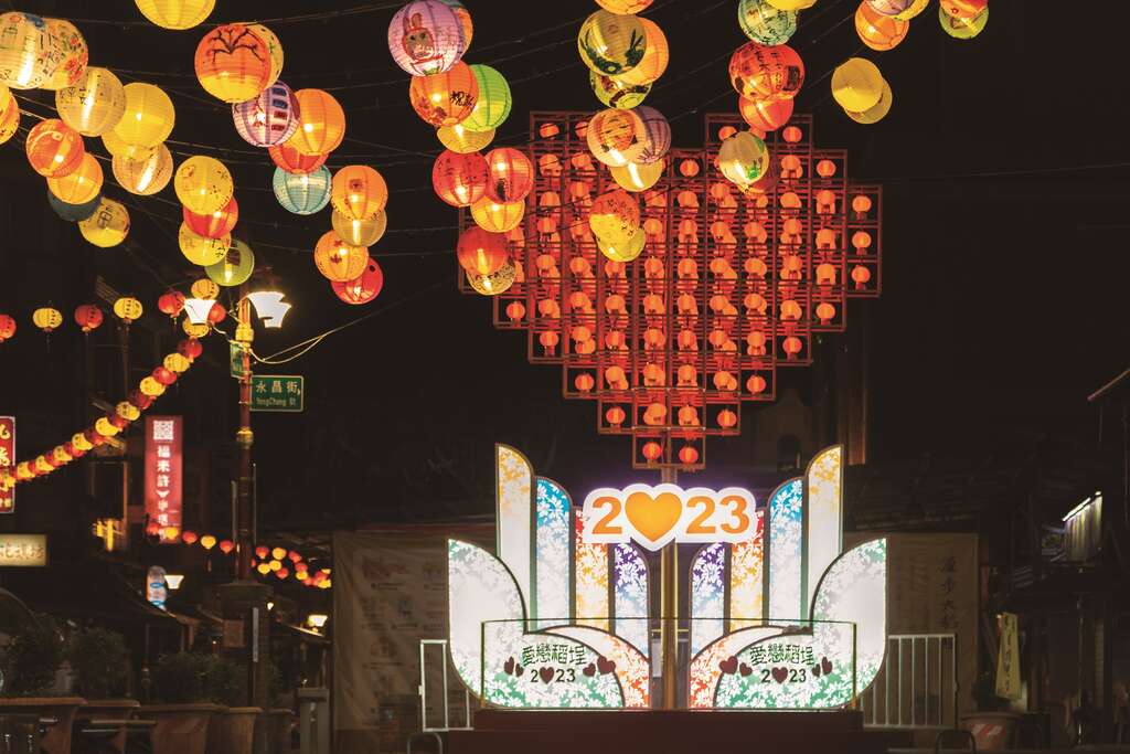 大同灯区　心愿树（图／台北市政府）