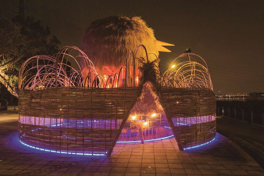 北投灯区　关渡留鸟（图／台北市政府）
