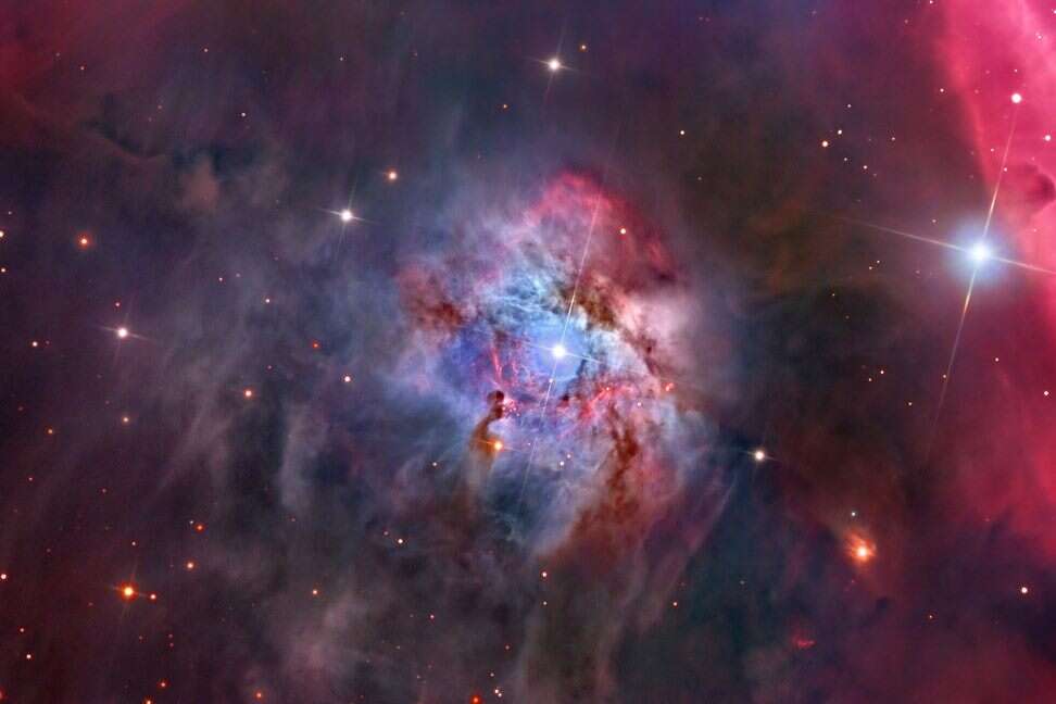 年度星云NGC 2023(图片来源：台北市立天文科学教育馆)