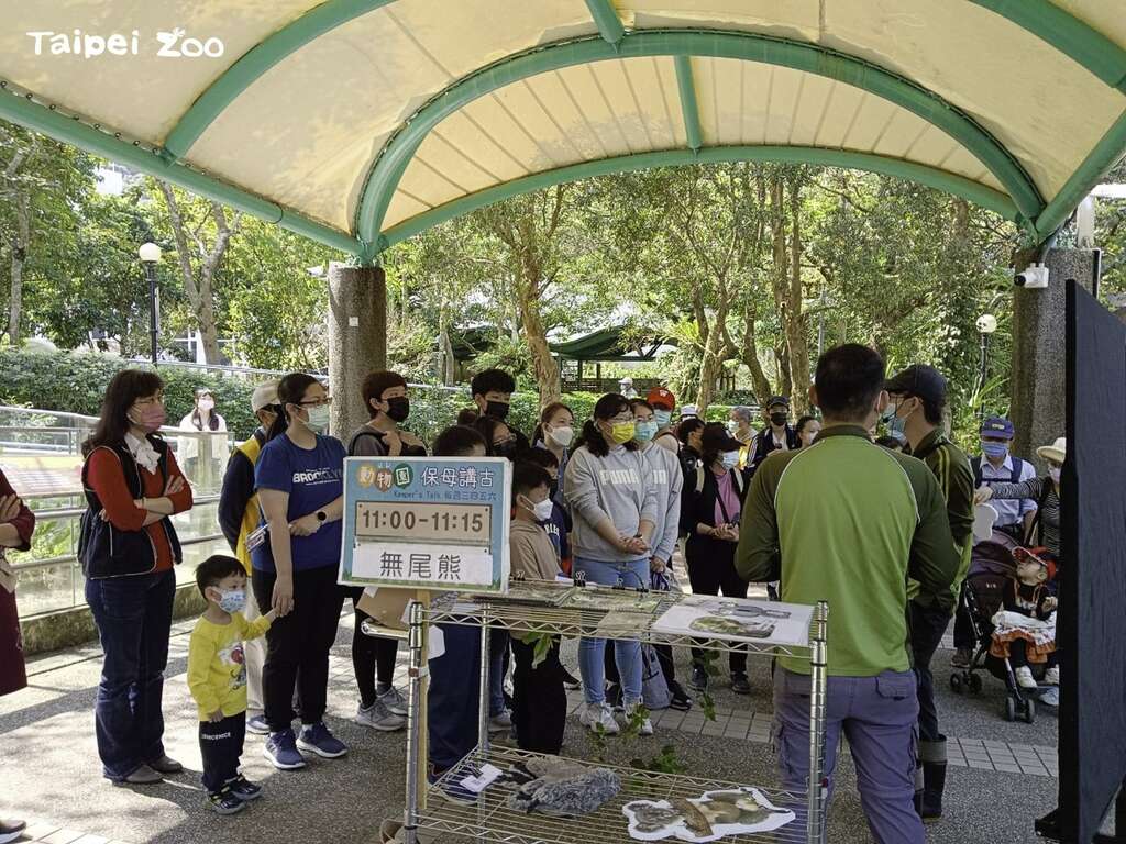 2023年3-4月份的周三上午11：00-11：15有「無尾熊保母講古」活動(李沛縈提供)