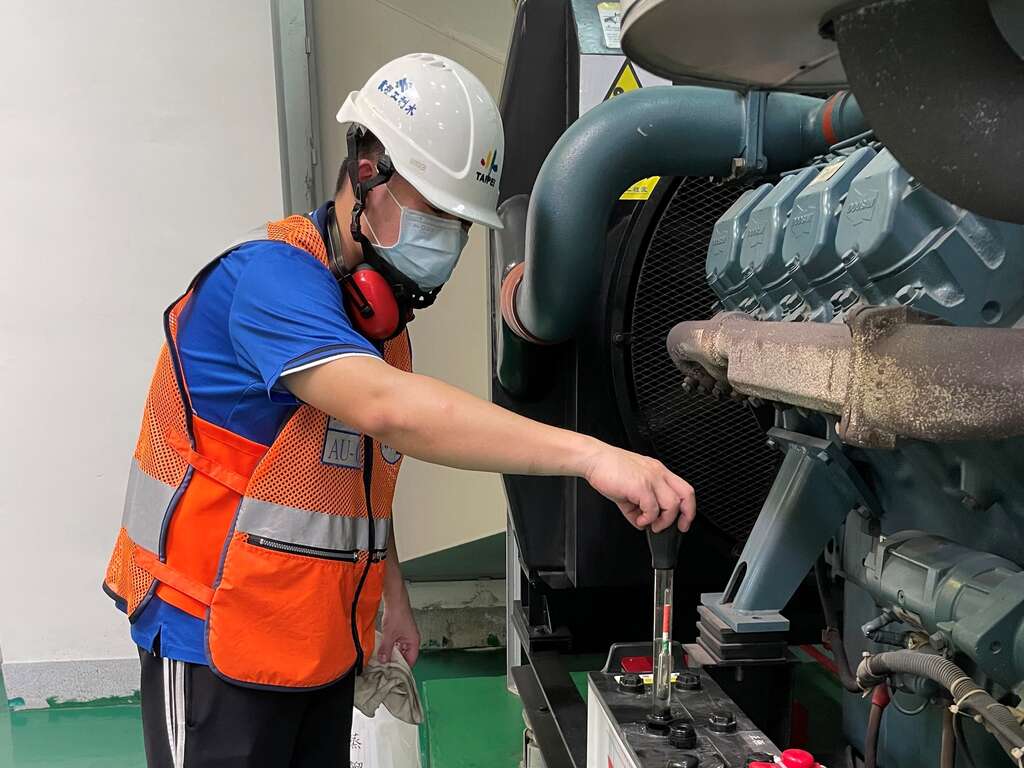 北市水利處已經開始颱風前的各項整備工作(圖片來源：臺北市政府工務局水利工程處)