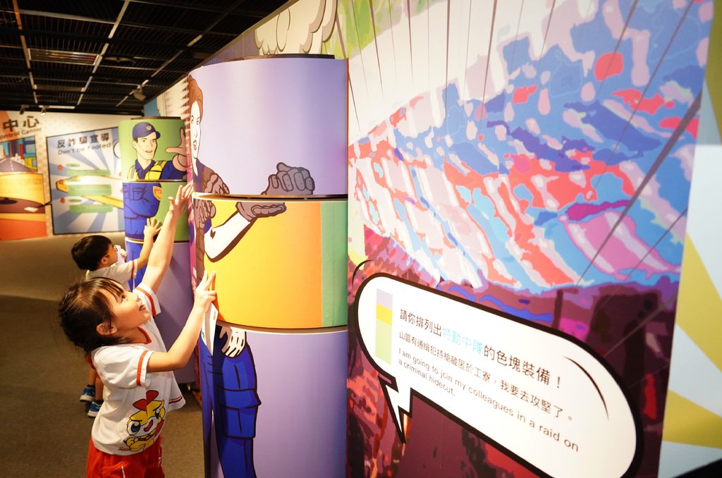 特展呈现台北不同类别警察的职务内容