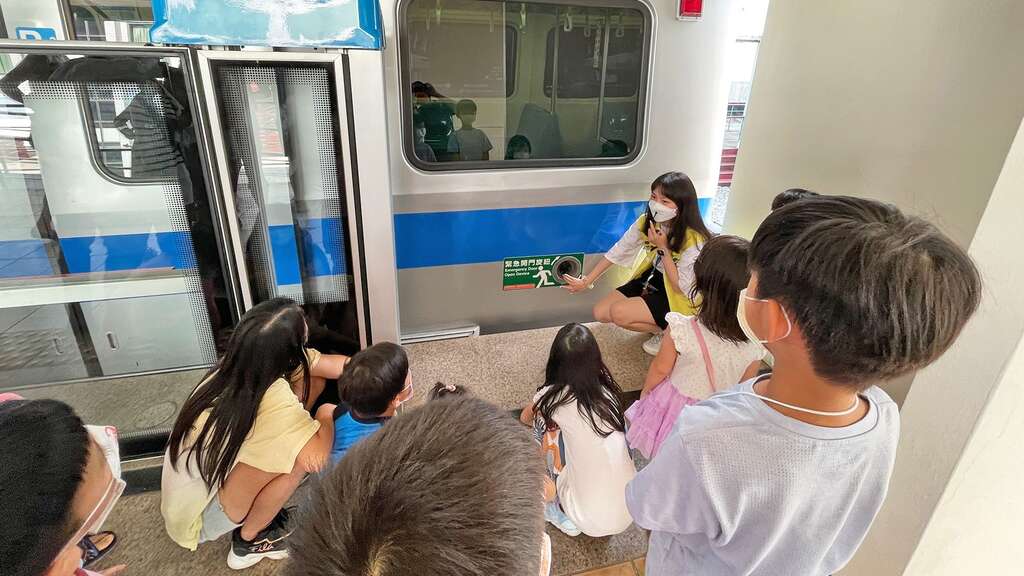 北投會館逃生體驗營(圖片來源：臺北大眾捷運股份有限公司)
