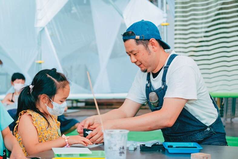 臺北兒童藝術節舉辦工作坊、音樂舞蹈表演等多元活動，為大、小朋友帶來豐富的藝文盛宴。（攝影／蔡耀徵）