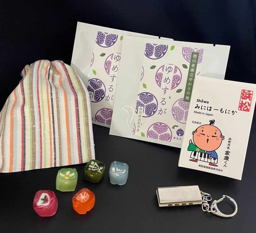 滨松市致赠给台北市民之欢迎礼。(图片来源：台北市政府观光传播局)