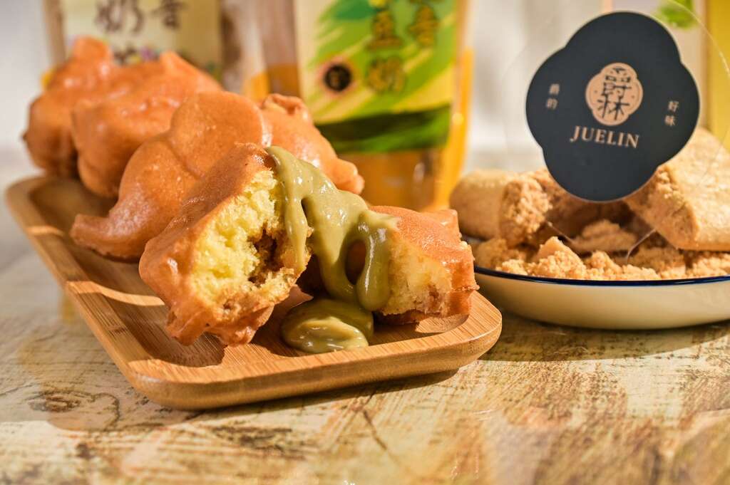 阿义师的大茶壶茶餐厅 x 爵林坚果坊-铁观音贡糖鸡蛋糕(图片来源：台北市商业处)
