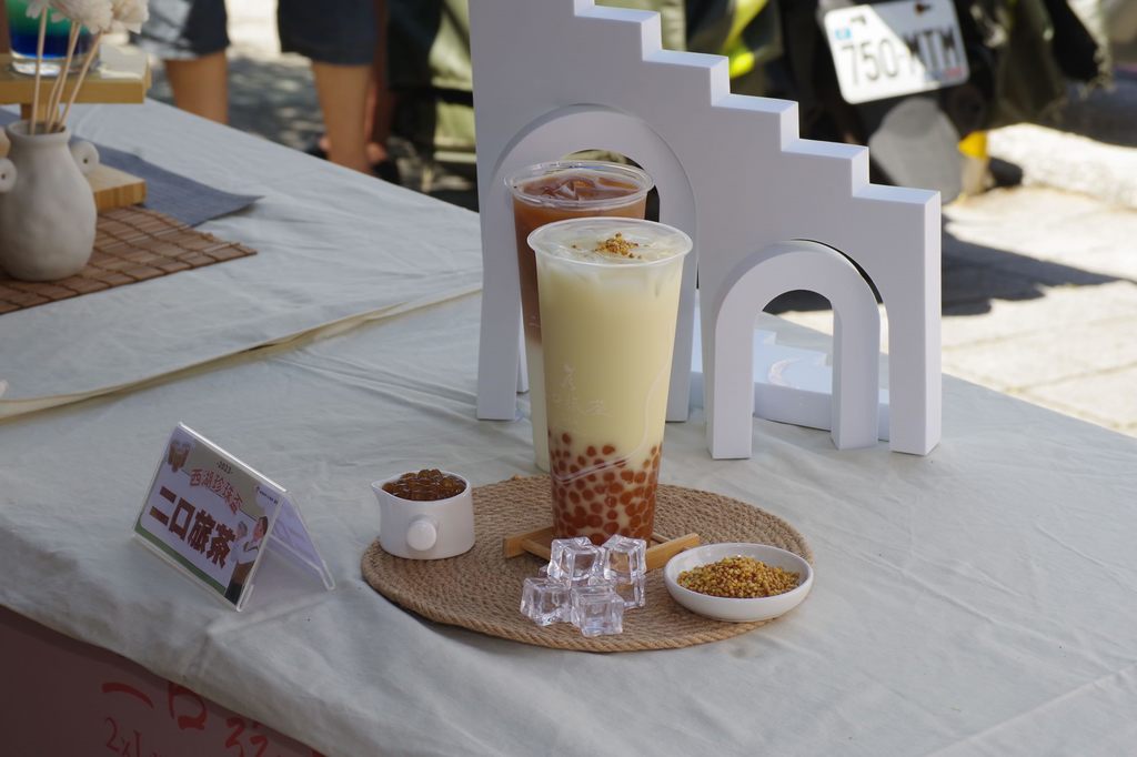 二口旅茶參賽的珍珠奶茶(圖片來源：臺北市政府觀光傳播局)