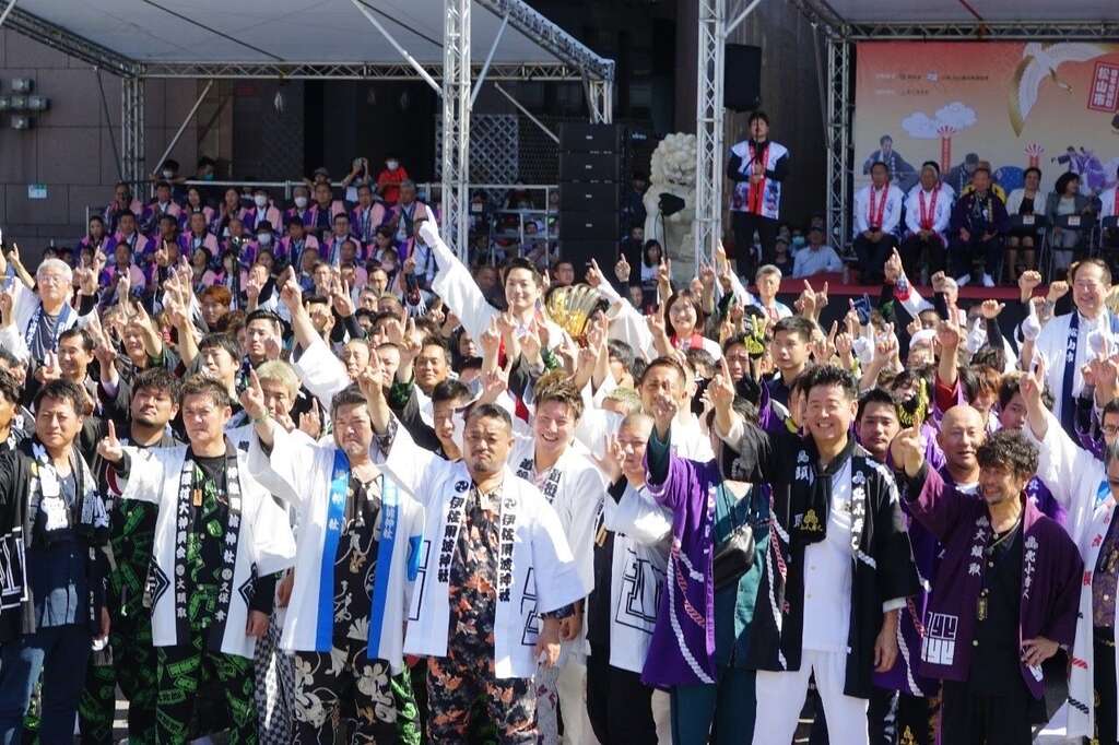 本次松山市来台北市撞神轿祈福活动，是睽违四年、疫情结束後首度举办，特别具有意义，规模也较往年更盛大(图片来源：台北市政府秘书处媒体事务组)