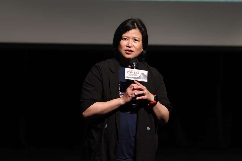 闭幕片《厅下火》导演郑慧玲与观众对话(图片来源：台北市政府客家事务委员会)