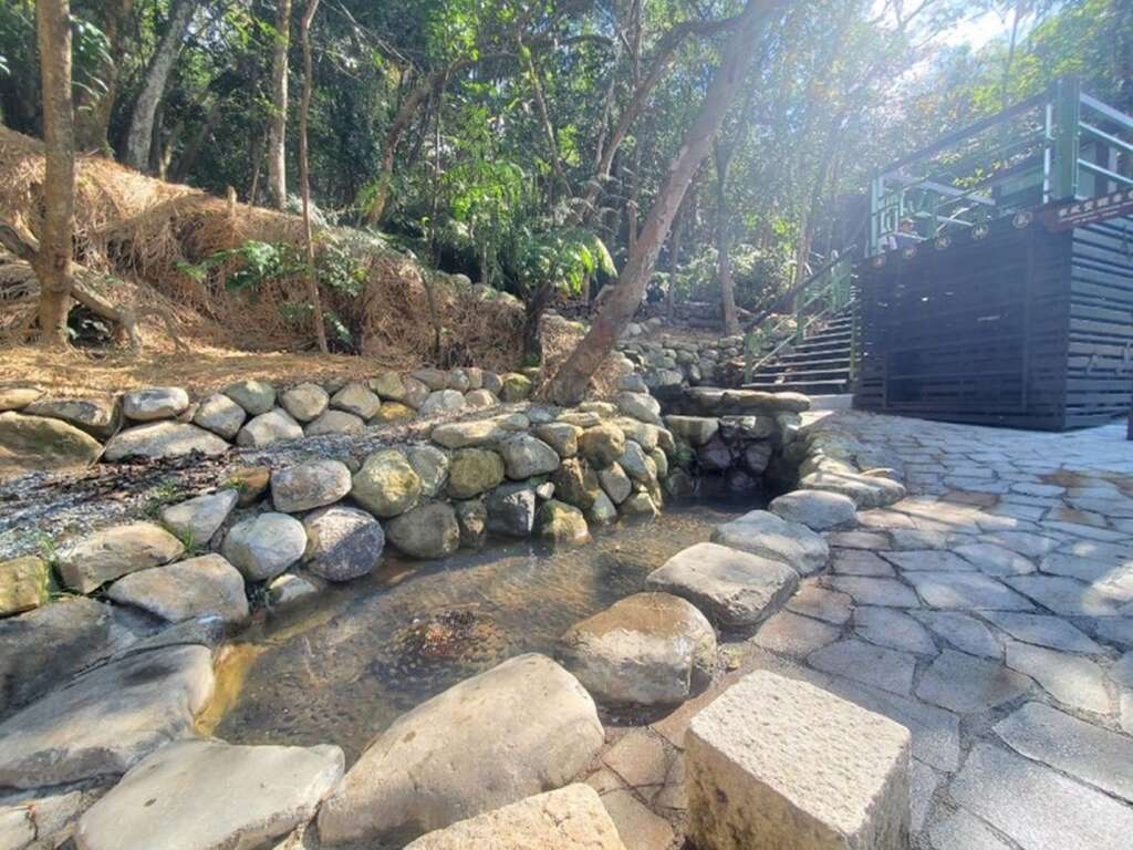 泡腳池(圖片來源：臺北市政府工務局大地工程處)