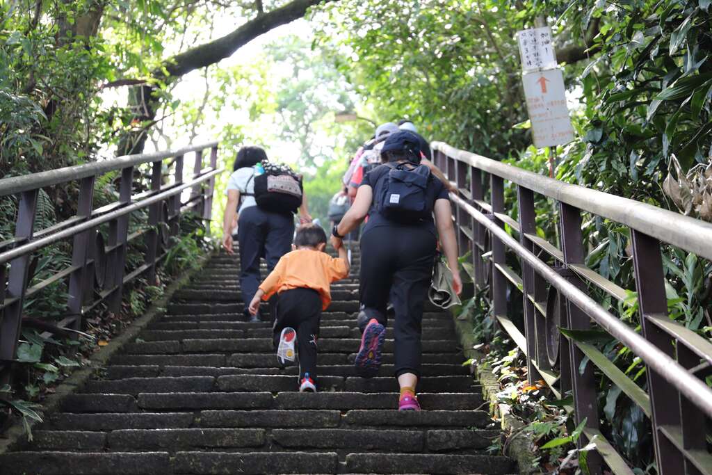 象山親子健行照（圖片來源：臺北市政府工務局大地工程處）