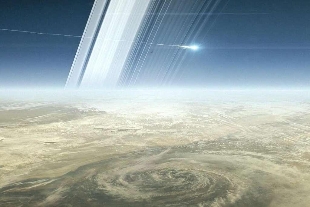 台北天文馆3月23日晚间19时举办「星空下的宇宙纪事」活动，邀请您在宇宙剧场的球幕上，一同探索土星(图片来源：台北市立天文科学教育馆)