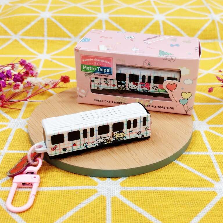 Hello Kittyラッピング列車立体悠遊カードが4/13発売