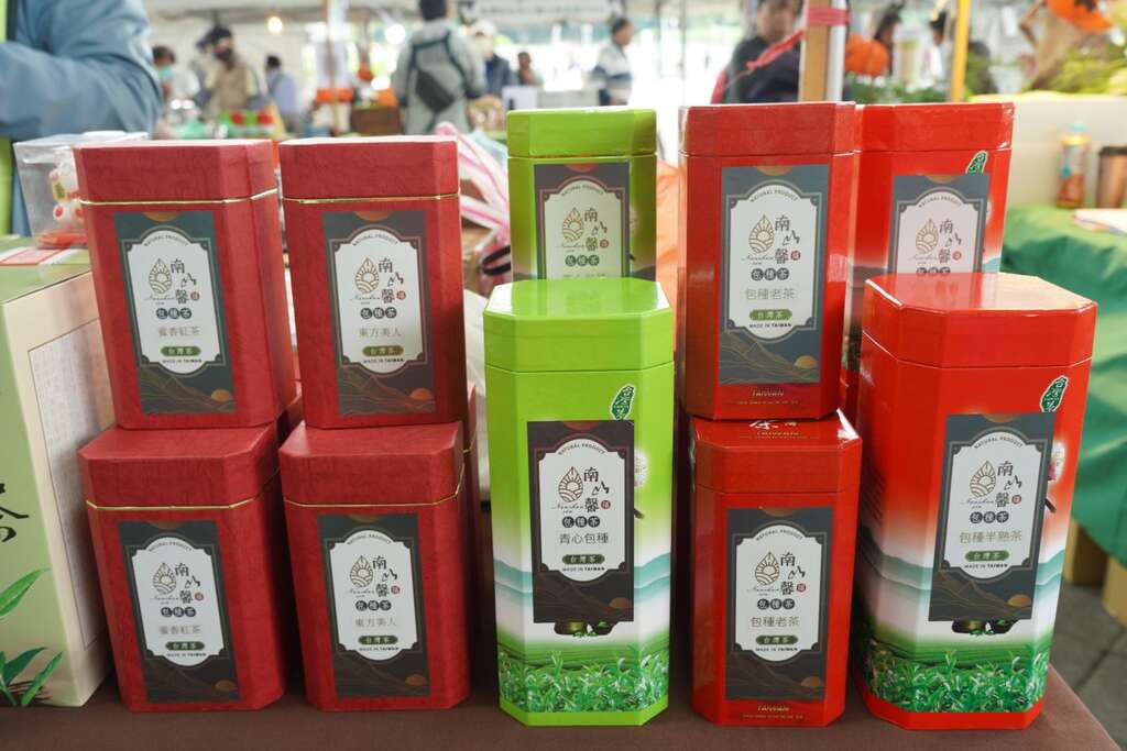 南港包種茶(圖片來源：花博農民市集)