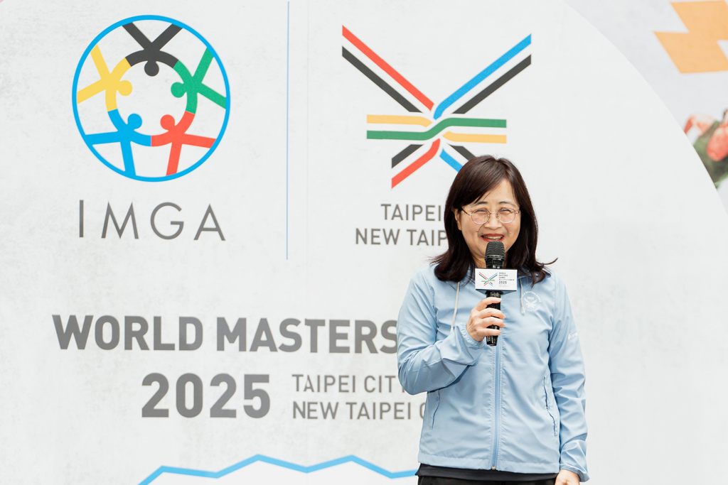 2025双北世壮运执行委员会主任委员林奕华(图片来源：台北市政府观光传播局)