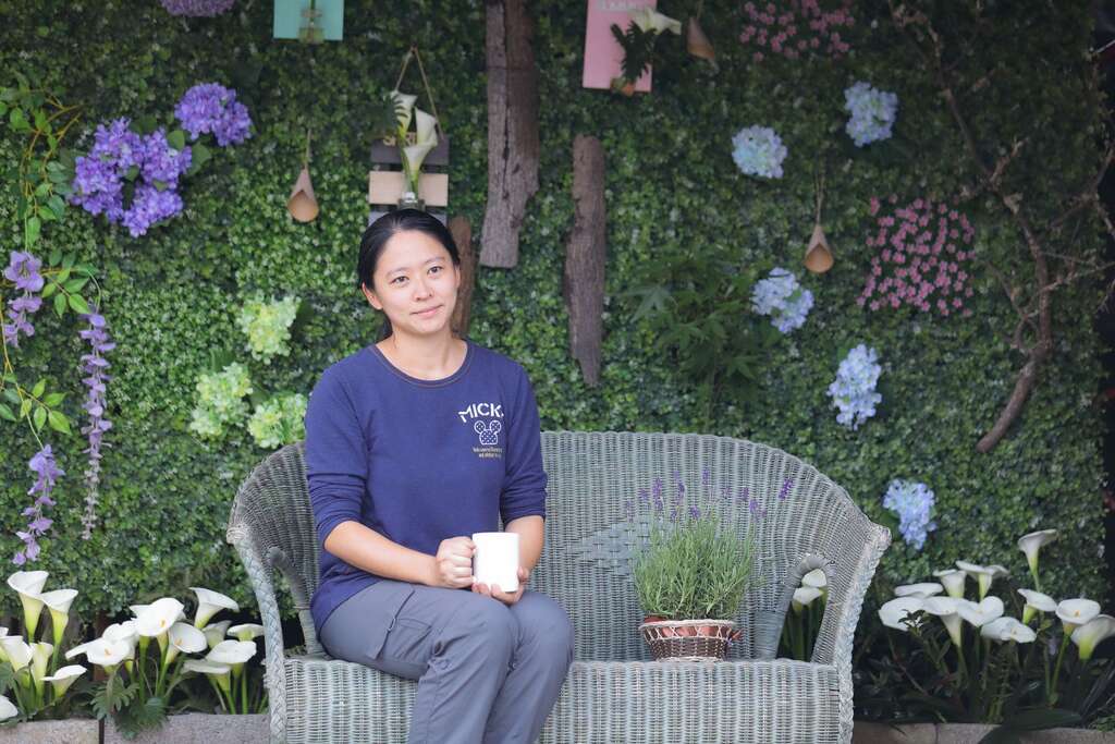 湖田社區發展協會范靜芳理事長(圖片來源：臺北市政府產業發展局)