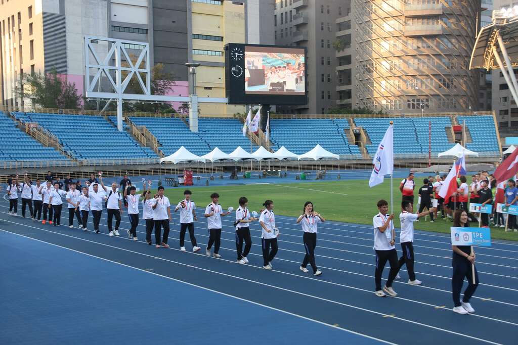 中华队精锐尽出，誓言要在「2024世界听障田径锦标赛」扞卫主场。(图片来源：台北市政府体育局)
