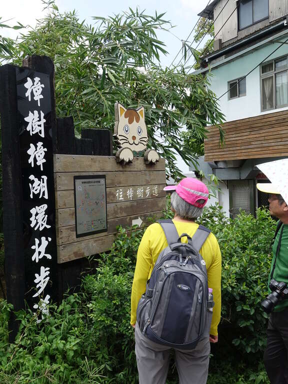 照片3　 樟树步道指引标示牌