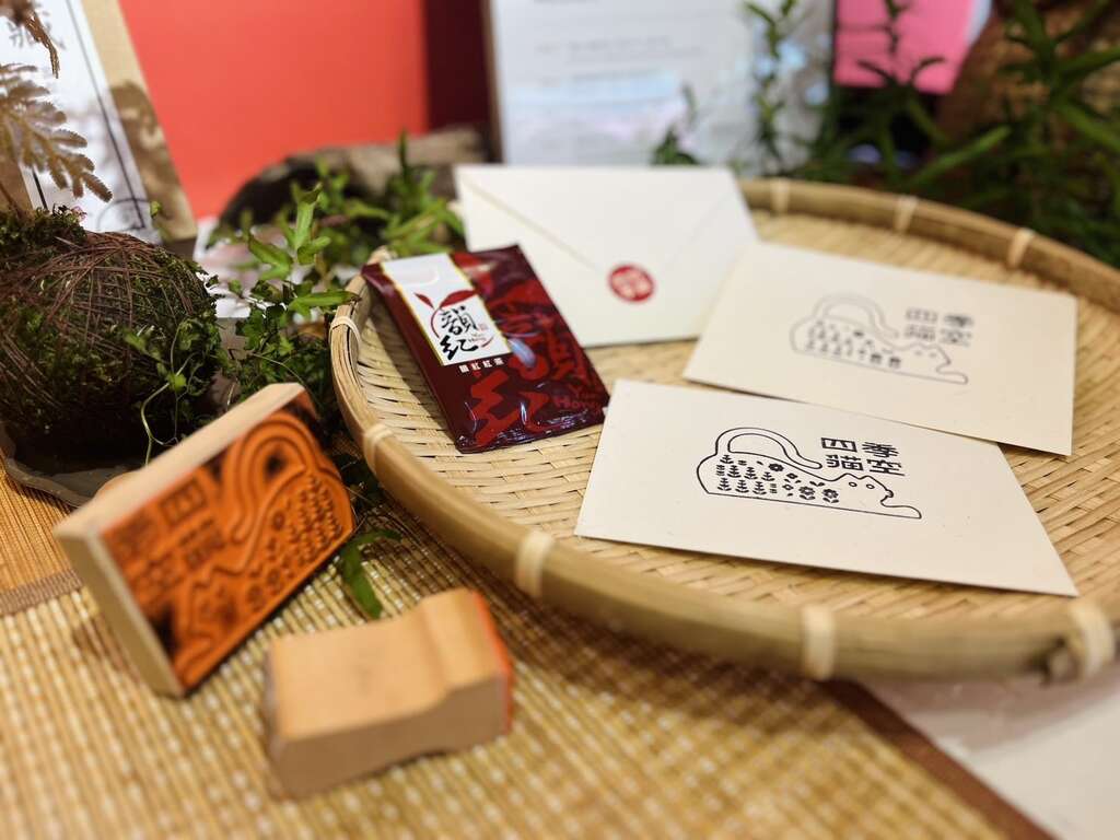 现场互动游戏，有机会将仪式感小封茶带回家。(图片来源：台北市政府产业发展局)