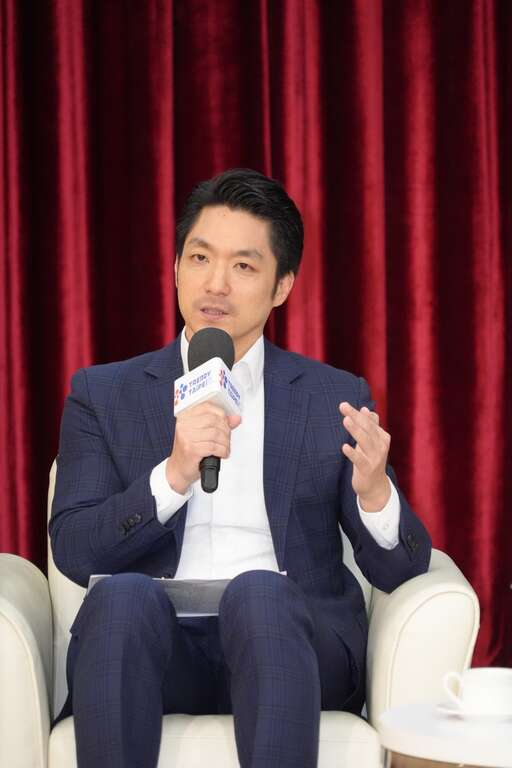 蒋万安表示，活动期间将举办跨界论坛，邀请各界知名人士，共同探讨音乐、电影、戏剧、设计及科技等领域的跨界合作，并进行深度交流。(图片来源：台北市政府秘书处媒体事务组)