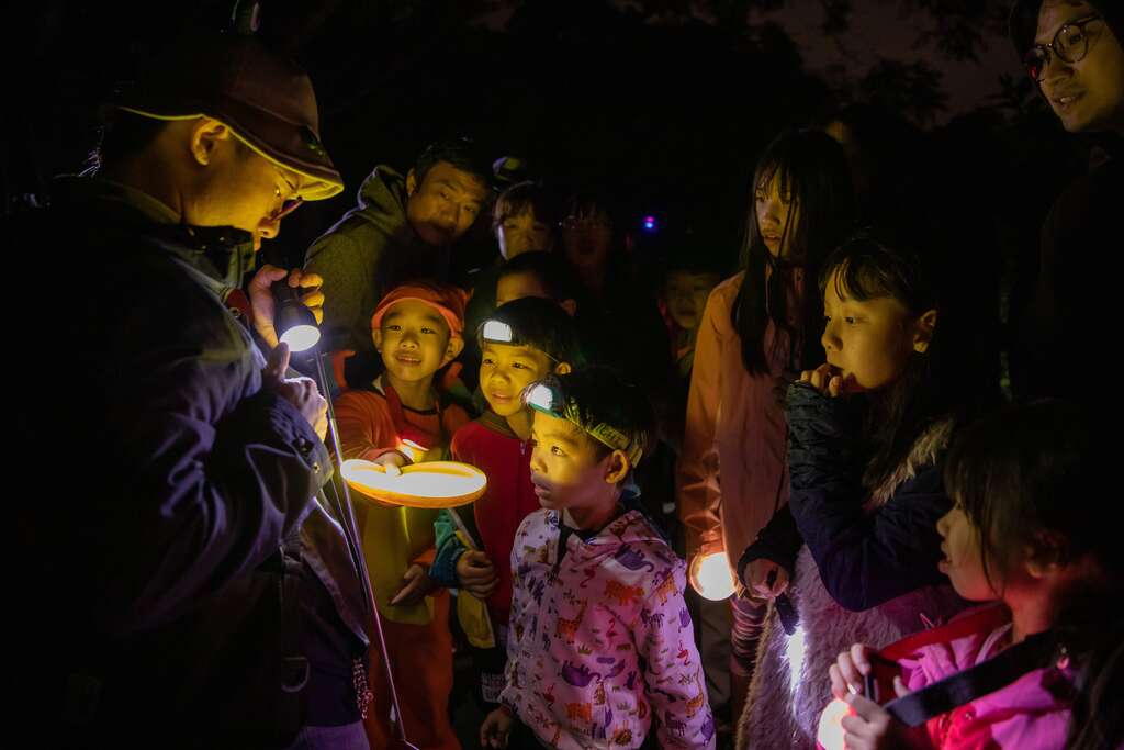 夜观贵子坑(图片来源：台北市政府工务局大地工程处)
