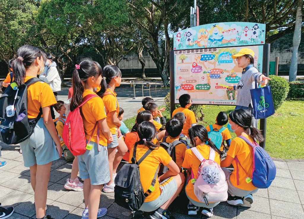 青年公園交通安全教學區將舉辦兒童教育宣導活動。（資料照／台北市交通局）