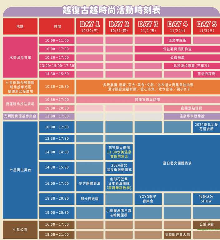 2024 타이베이 온천시즌
