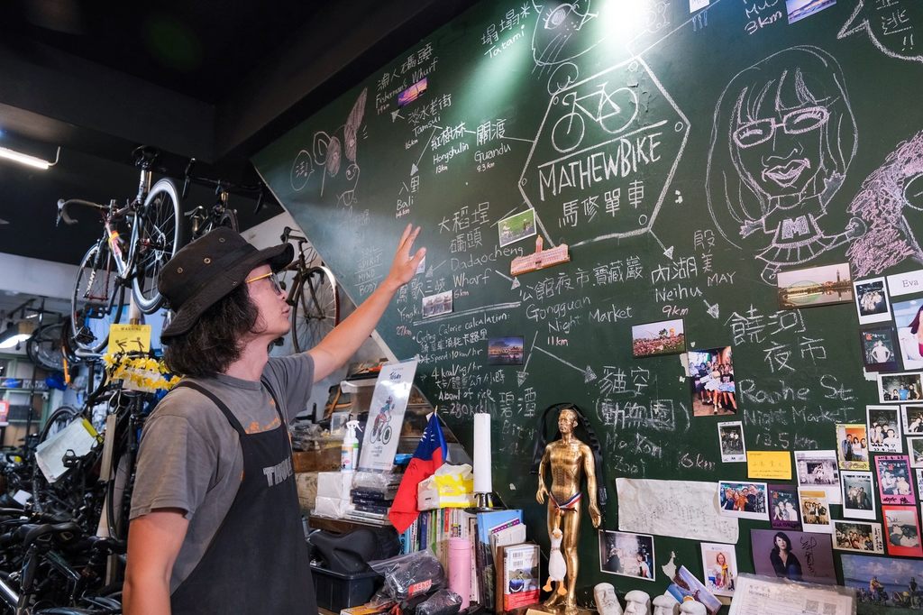 想知道台北单车旅游如何规划，到马修单车借问站借问(图片来源：台北市政府观光传播局)