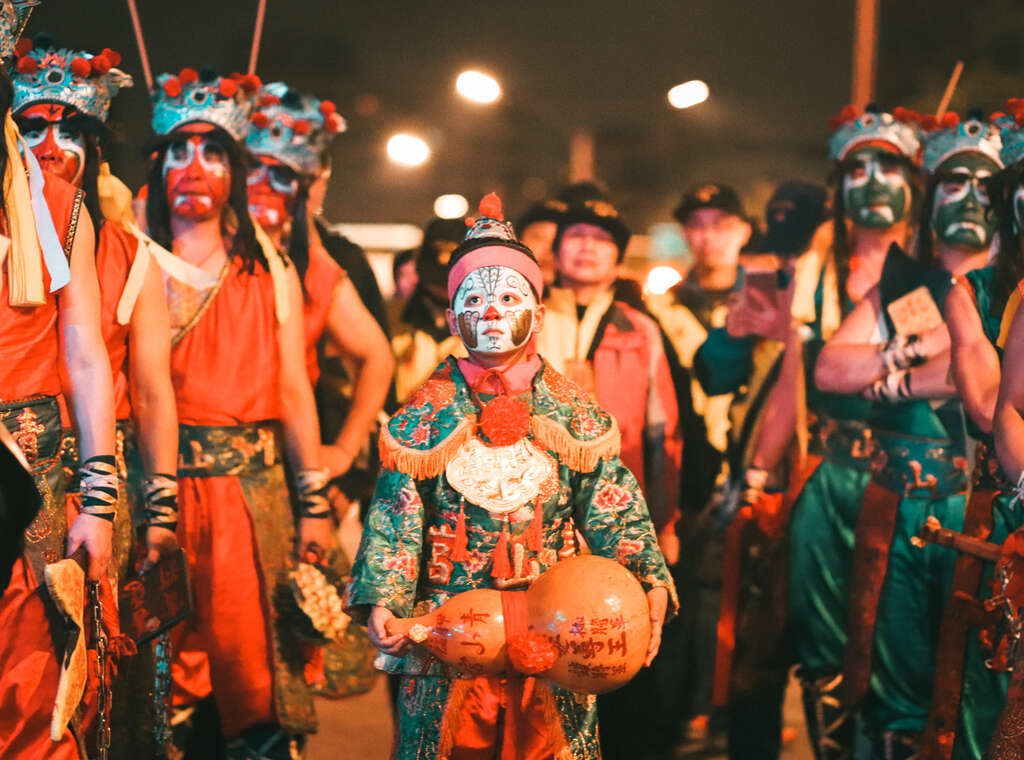 艋舺青山宫青山八将(图片来源：台北市政府观光传播局)