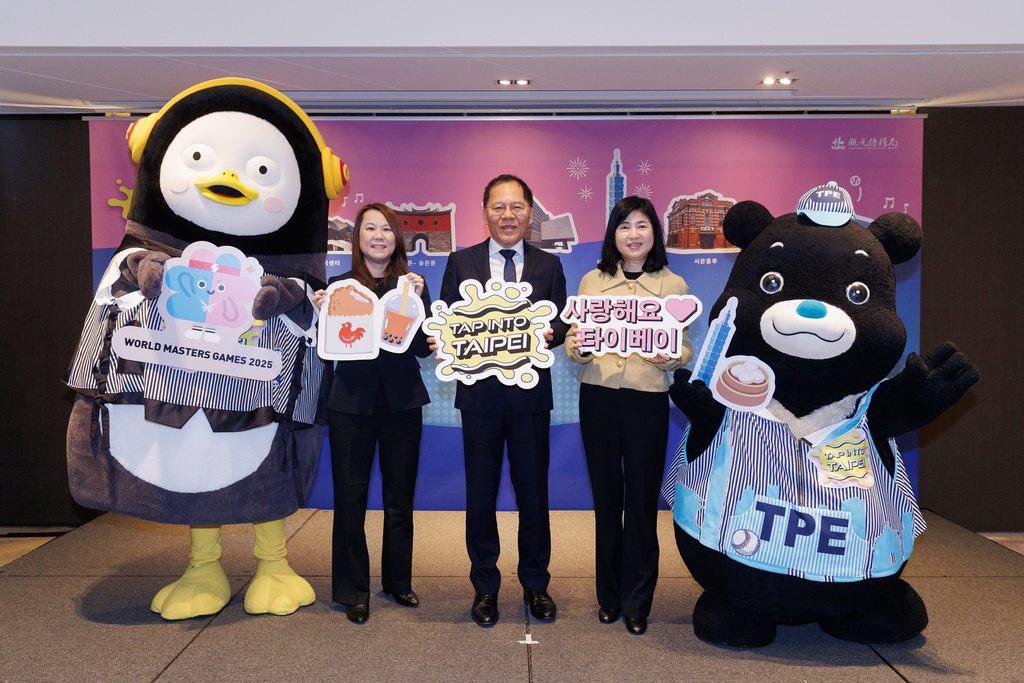 Tap into Taipei (탭 인투 타이베이)! 타이완과 한국의 인기 마스코트, 슝잔과