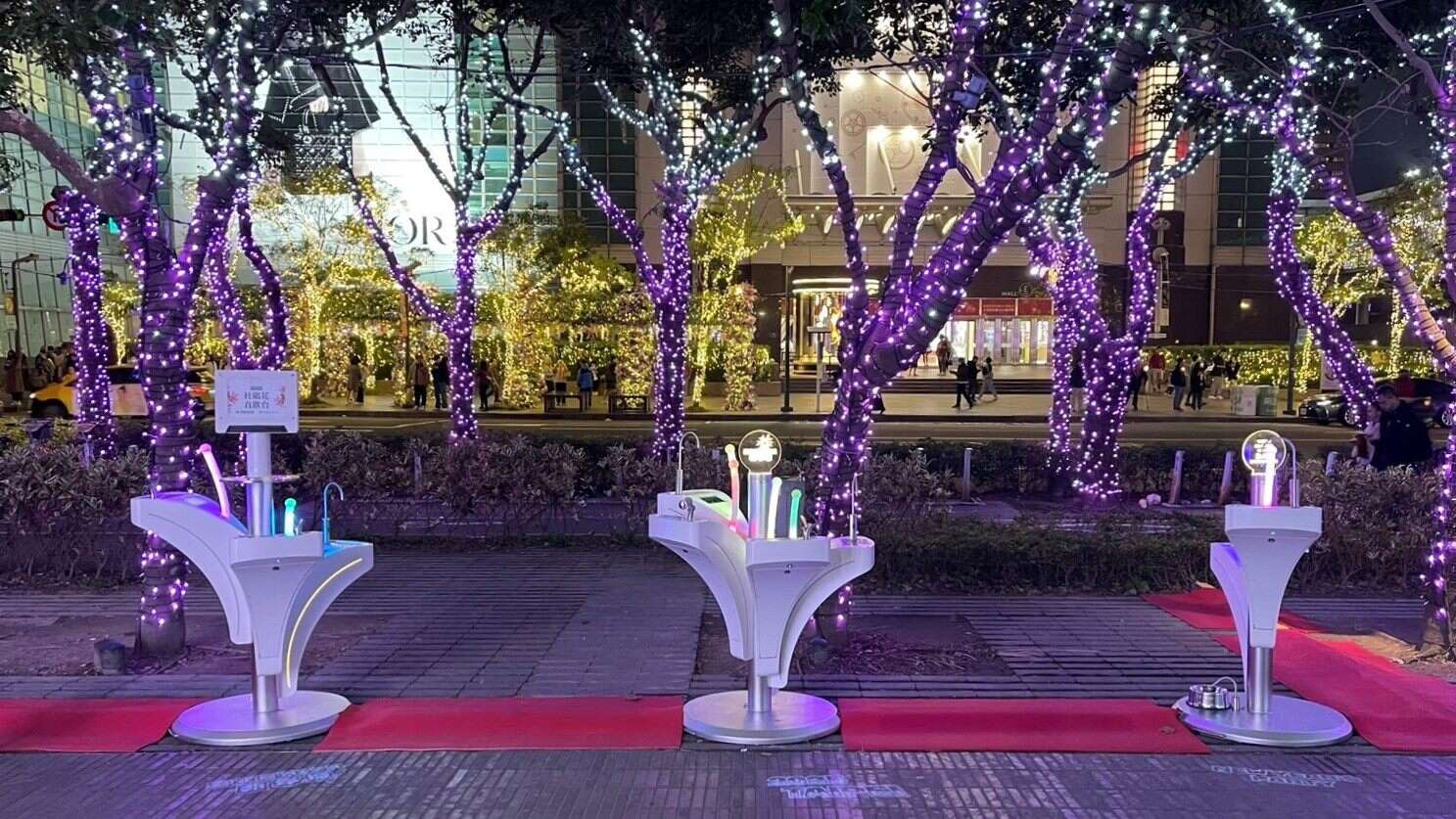 新式杜鹃花直饮台陪你一起2025台北最High新年城(图片来源：台北自来水事业处)