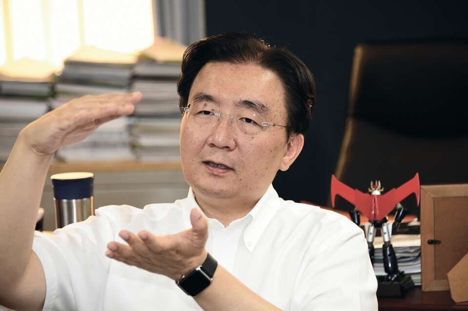 台北市政府环保局局长刘铭龙希望建构一个让台北市民安心呼吸的环保城市