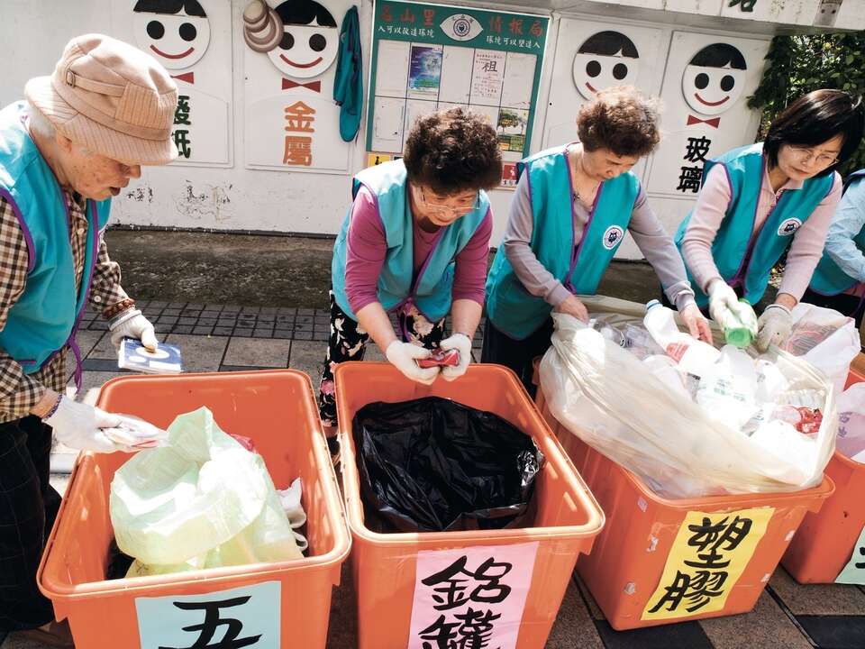 台北市目前家戶垃圾減量率已逾６成