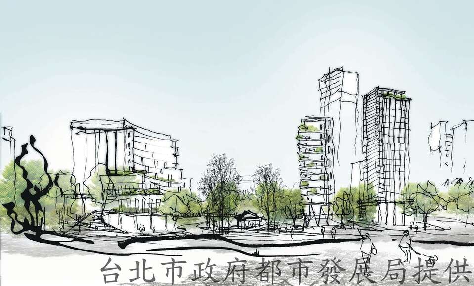 台大紹興南街基地規劃示意圖