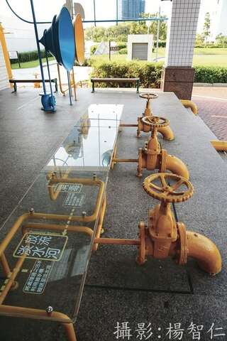 迪化污水處理廠附設休閒運動公園，是民眾休憩的好去處。