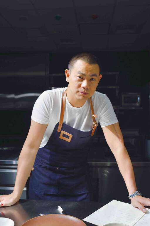 米其林主廚江振誠。（李明宜攝）