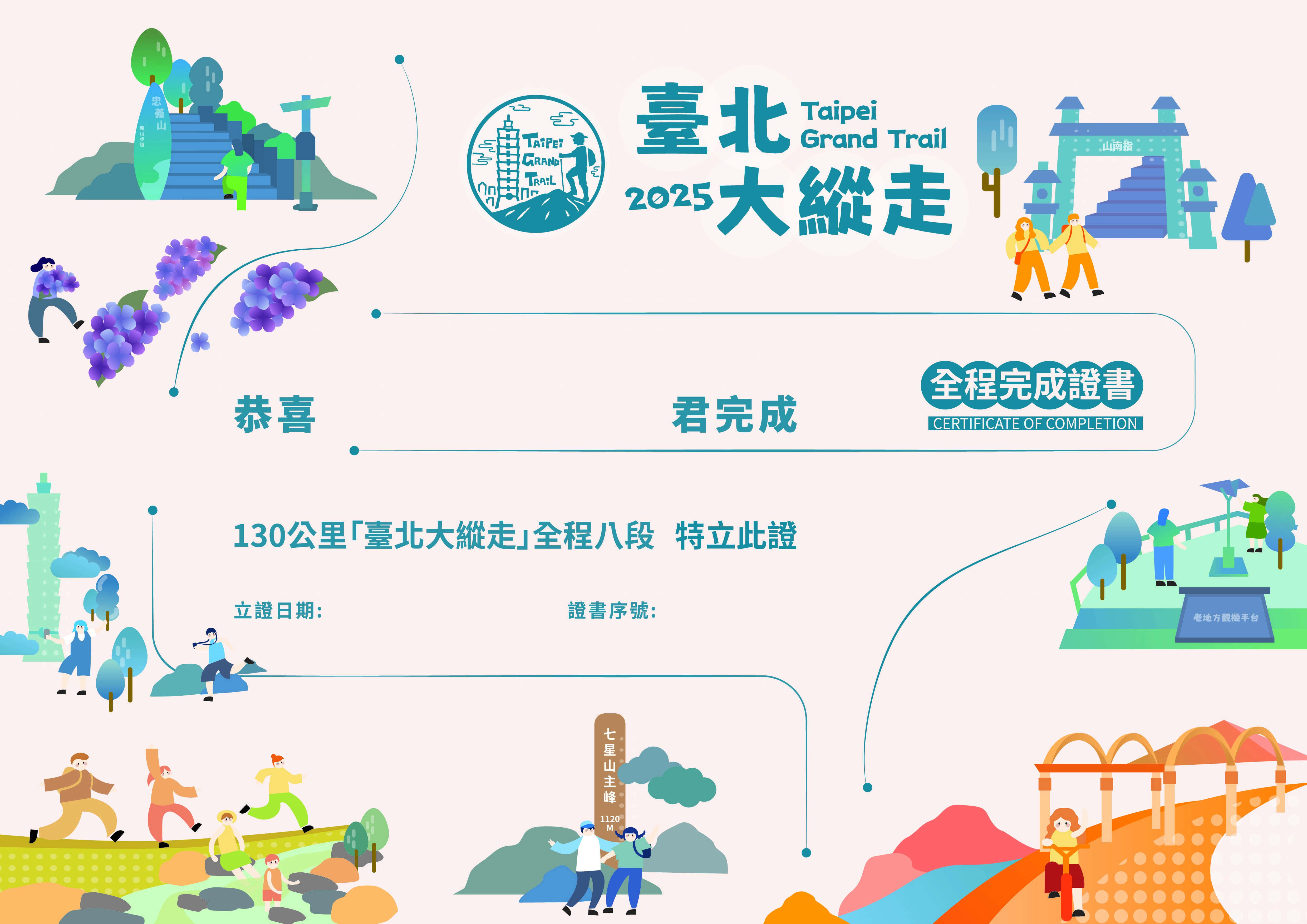 2025台北グランドトレイルがあなたの挑戦を待っている！