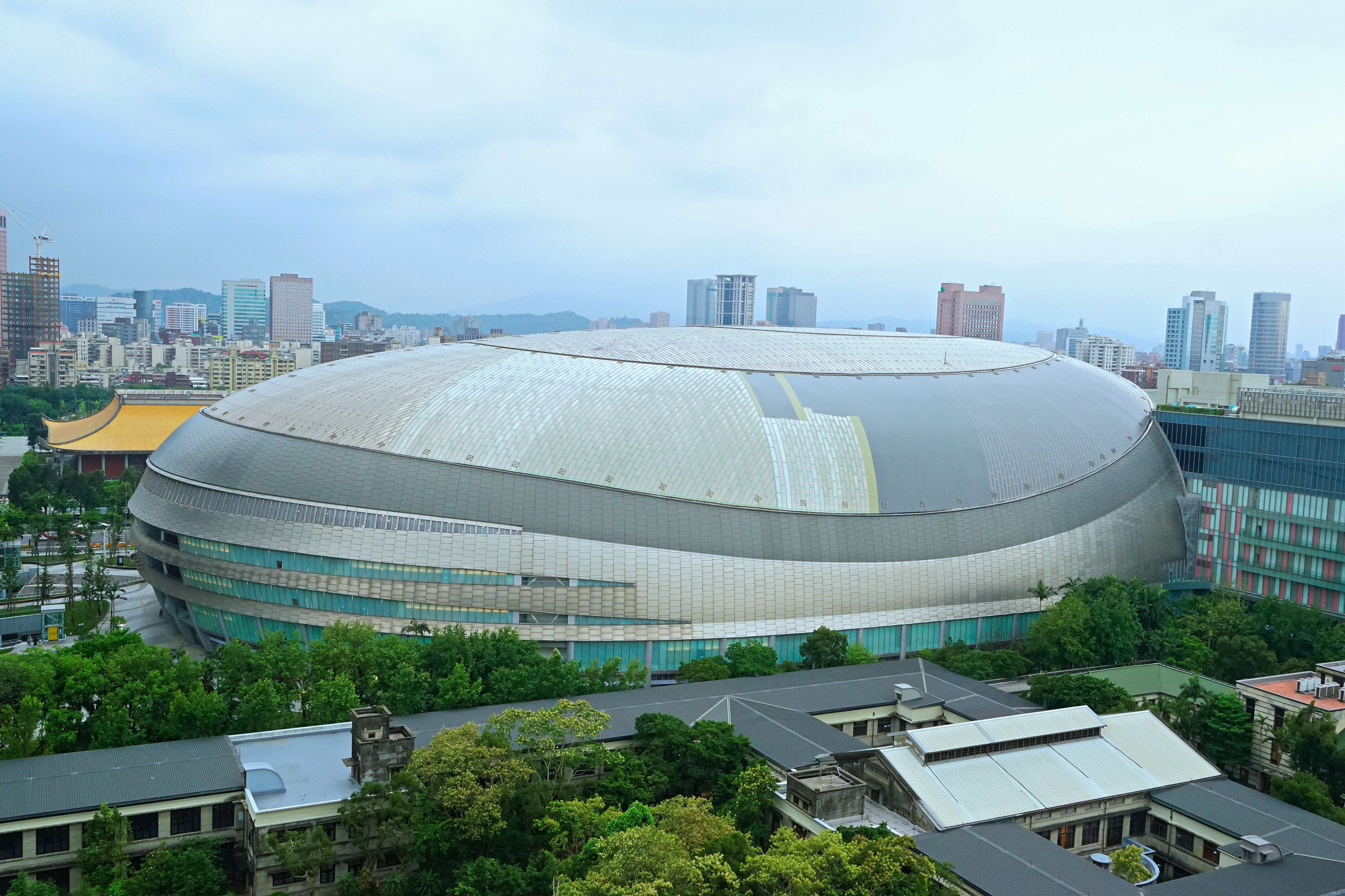 臺北大巨蛋(照片由臺北市政府觀光傳播局提供)