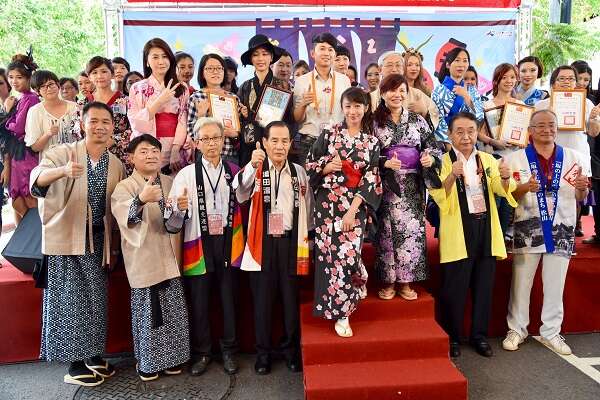 北投浴衣节大合照