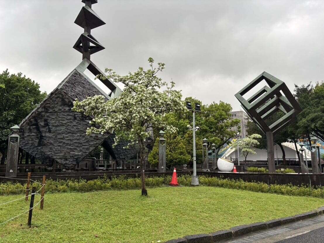 228公园流苏花开的身影(图片来源：台北市政府工务局公园路灯工程管理处)
