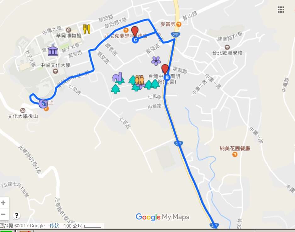 图4.google map连结