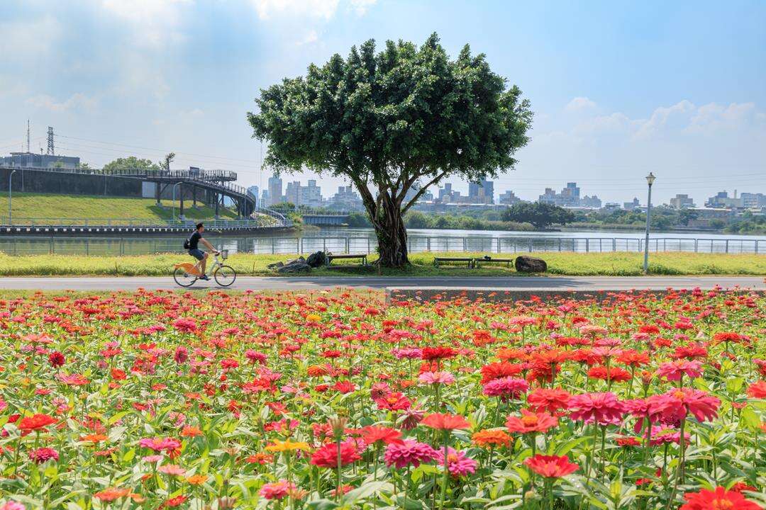 Heshuang No.21 Riverside Park (Photo Credit: Hydraulic Engineering Office, Taipei City Government)