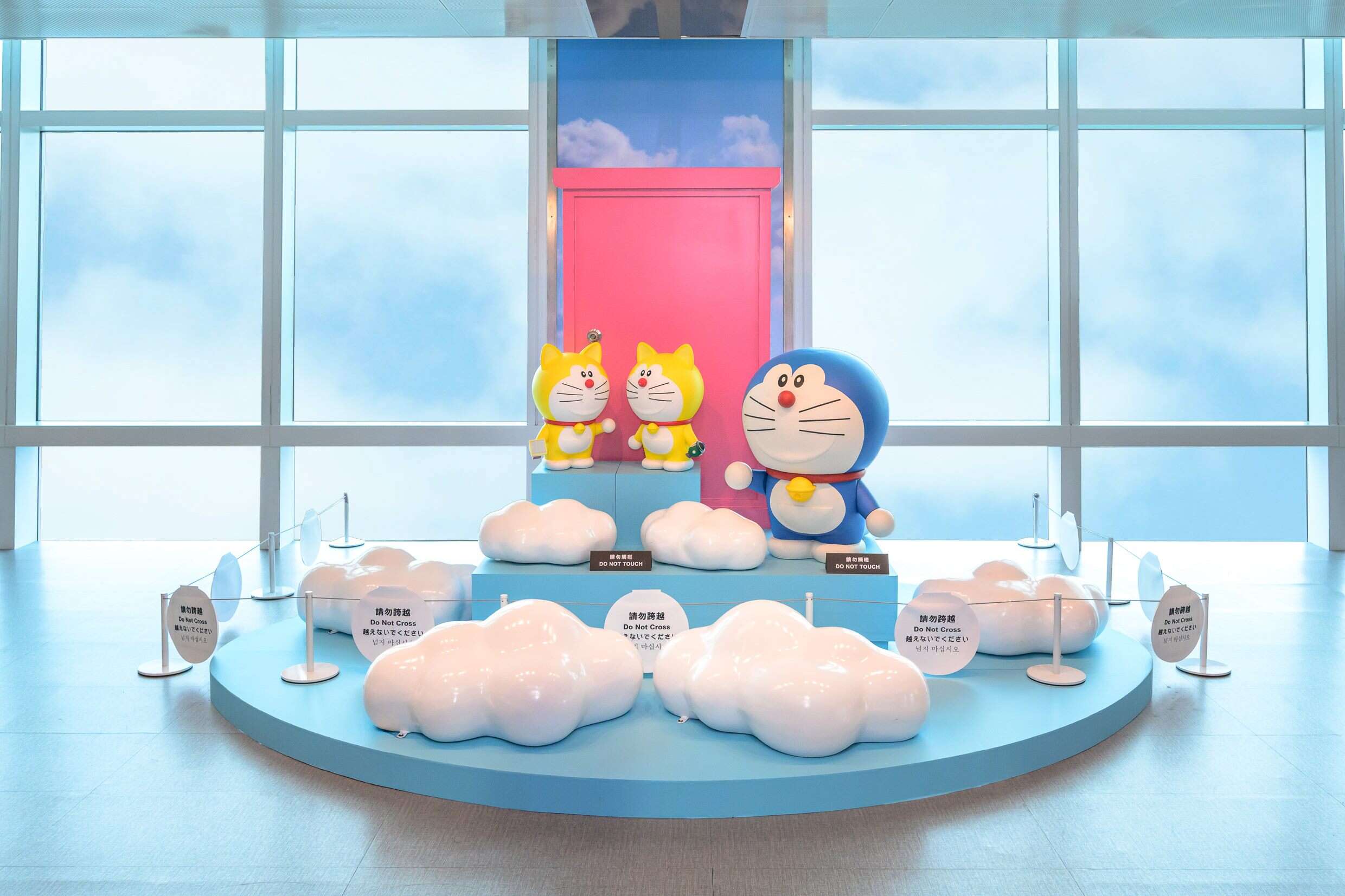 台北101觀景台《超級機器人傳奇特展》(資料來源:台北101提供)