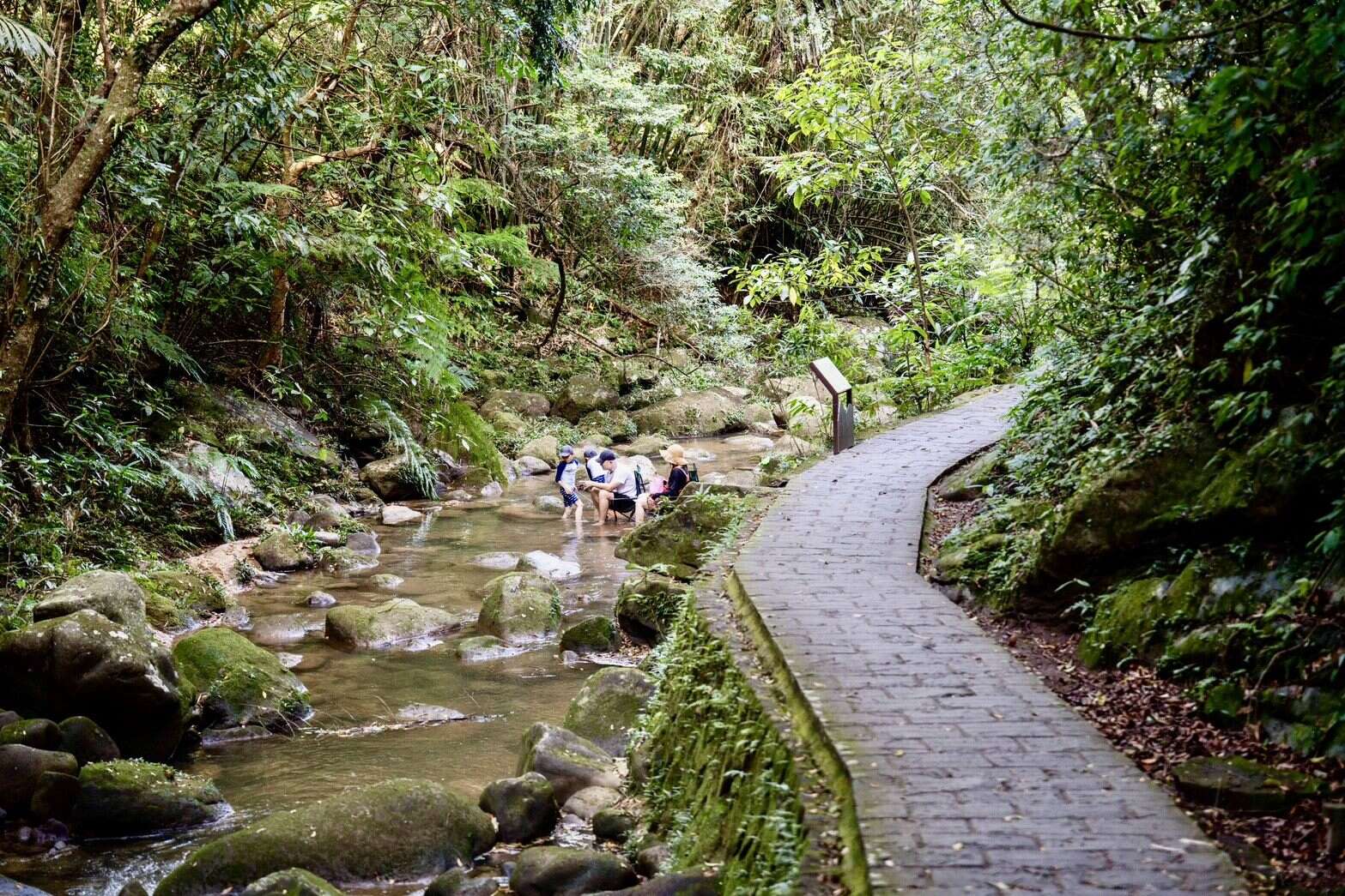 圓覺寺步道(圖片來源：臺北市政府工務局大地工程處)