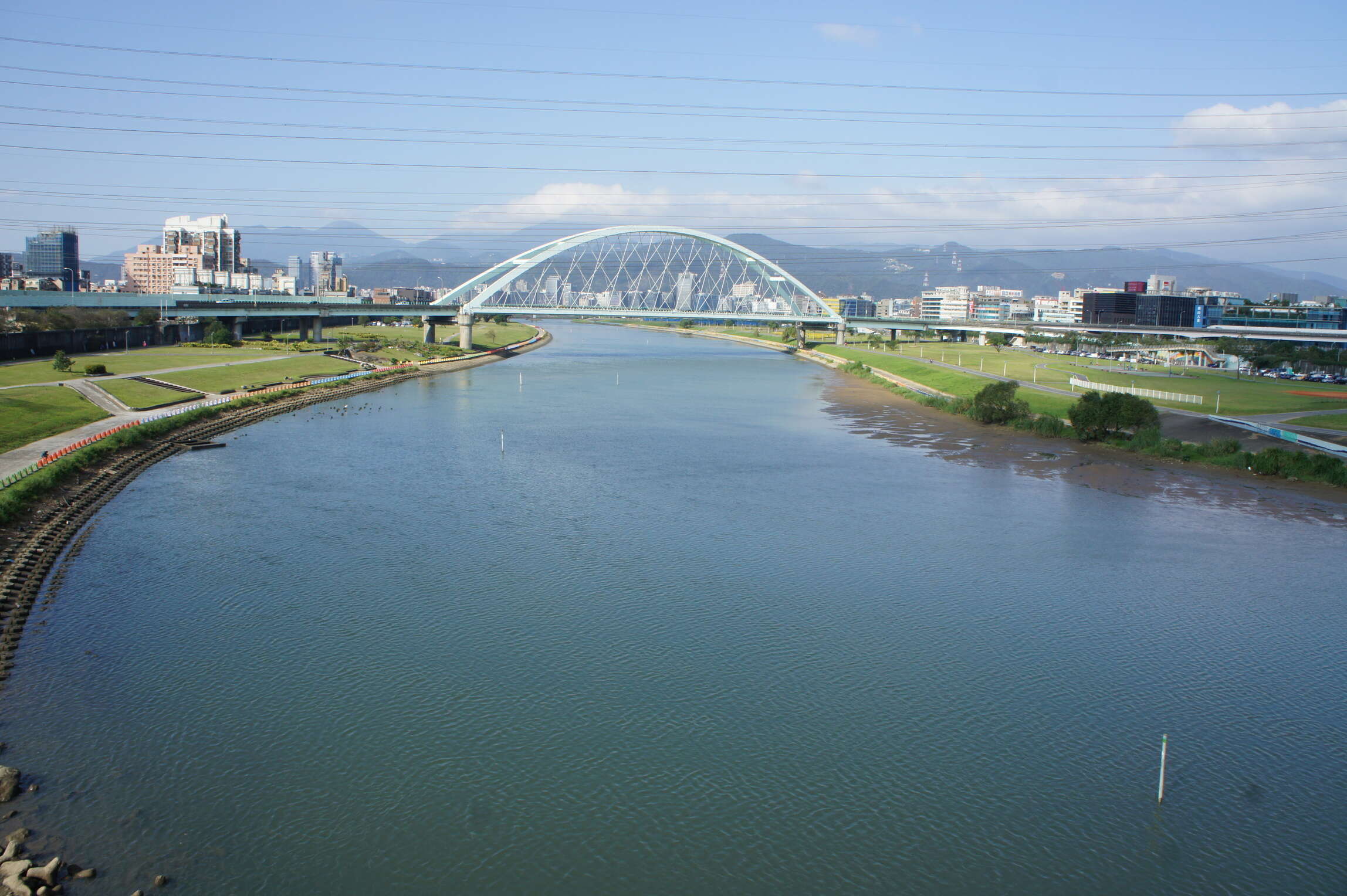 彩虹河濱公園(照片由臺北市政府觀光傳播局提供)