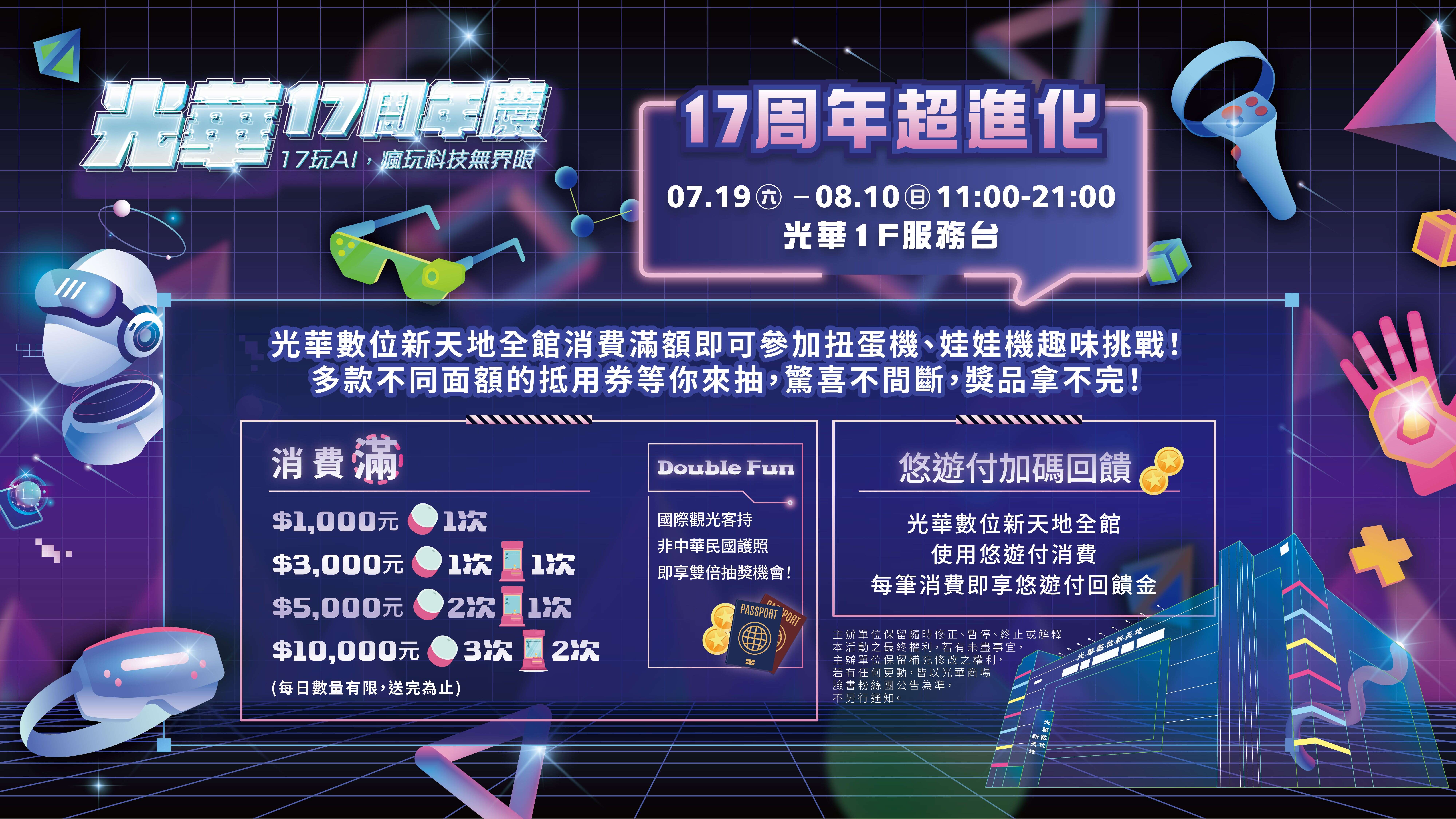 17周年超進化(圖片來源：臺北市市場處)