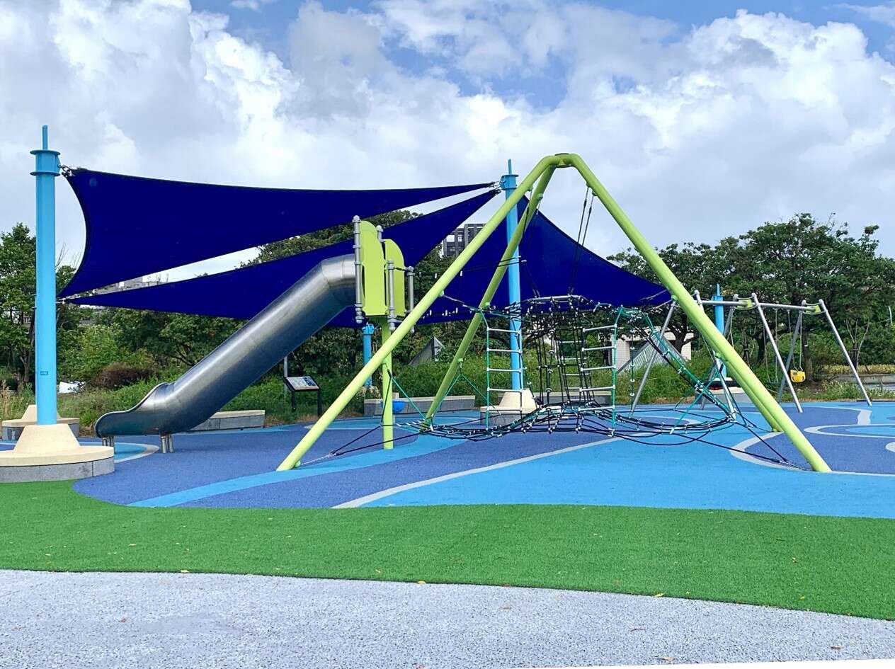 迪化污水處理廠附設休閒運動公園